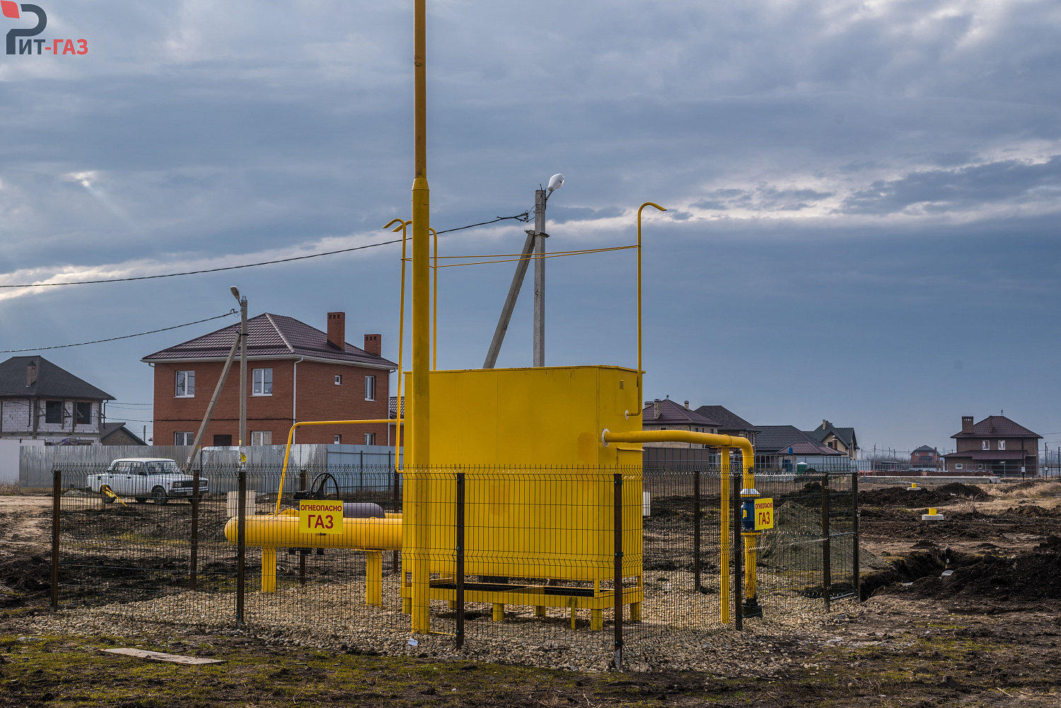 Газификация садового товарищества  "Новознаменский" в пос. Знаменский гор. Краснодара
